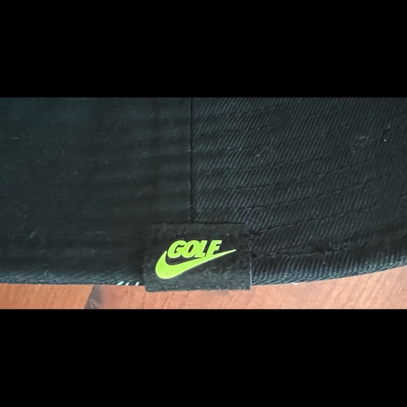 Mens Nike Golf Praying Hands Masters Bucket Hat Black Malbon M/L White - Picture 5 of 5